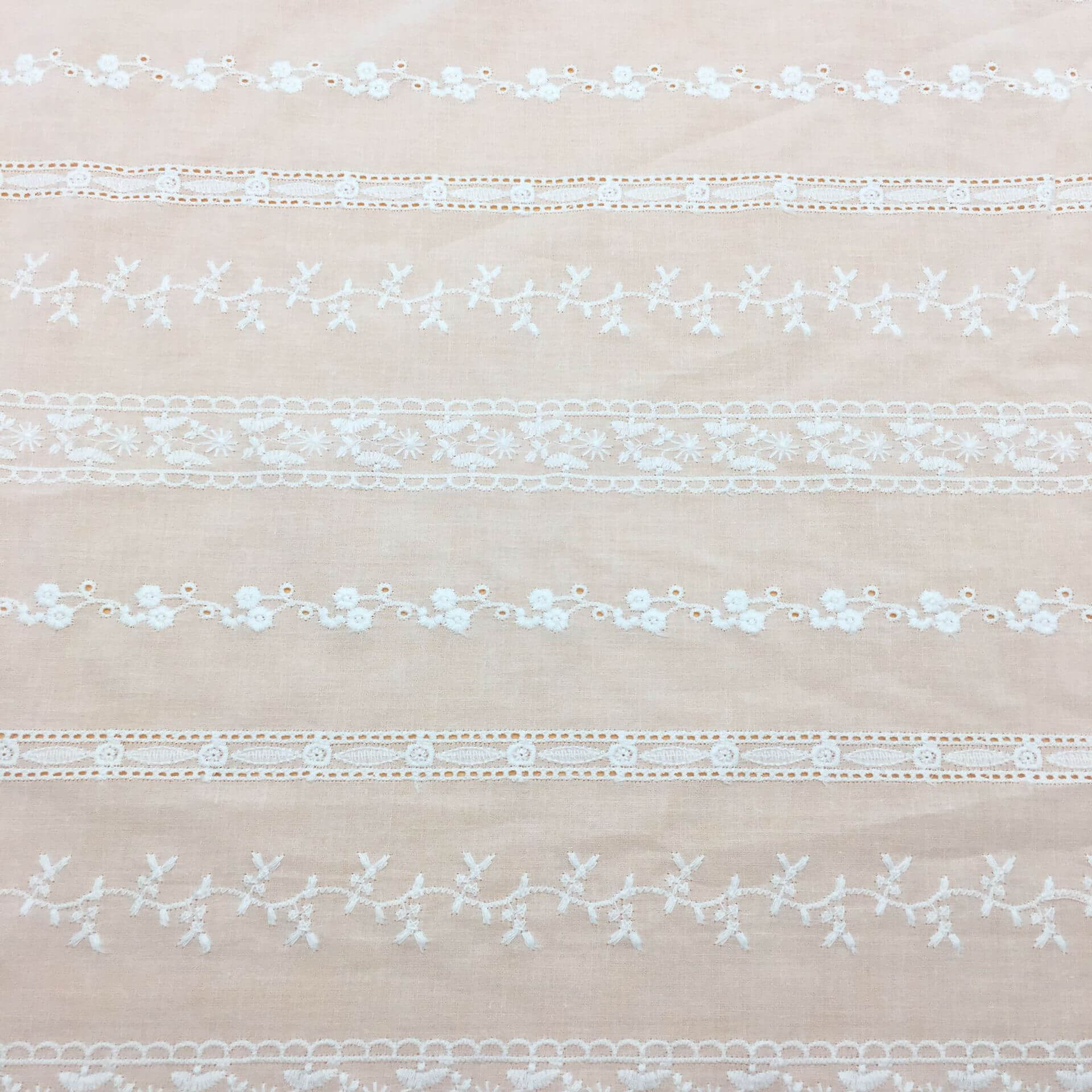 Embroidered Fabric Dress White 100% Cotton for Women's Wear Wholesale 4